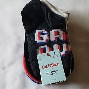 Cat & Jack No-Show Gamer Socks 7pck